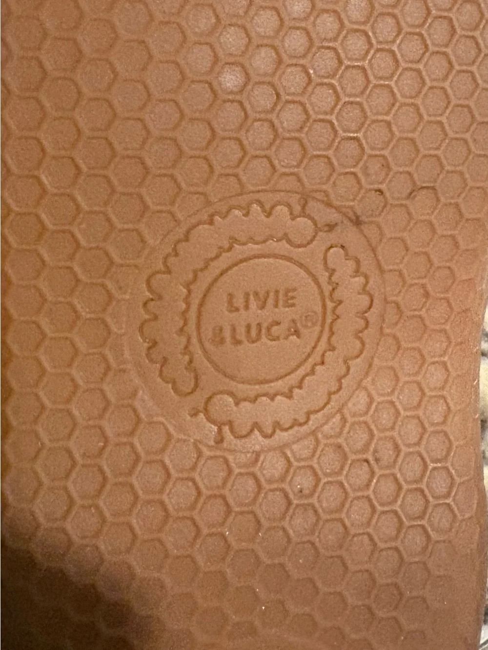 Livie & Luca Girls' Ruche Mary Janes in Champagne Metallic